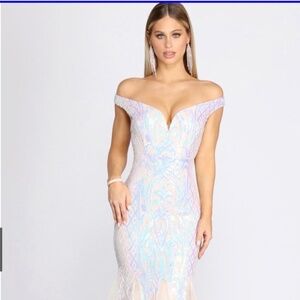 Windsor Formal Sequined Mermaid dress